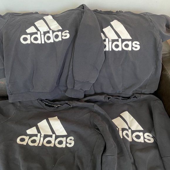 Lot of 4 Adidas Large Sweatshirts - Picture 2 of 2